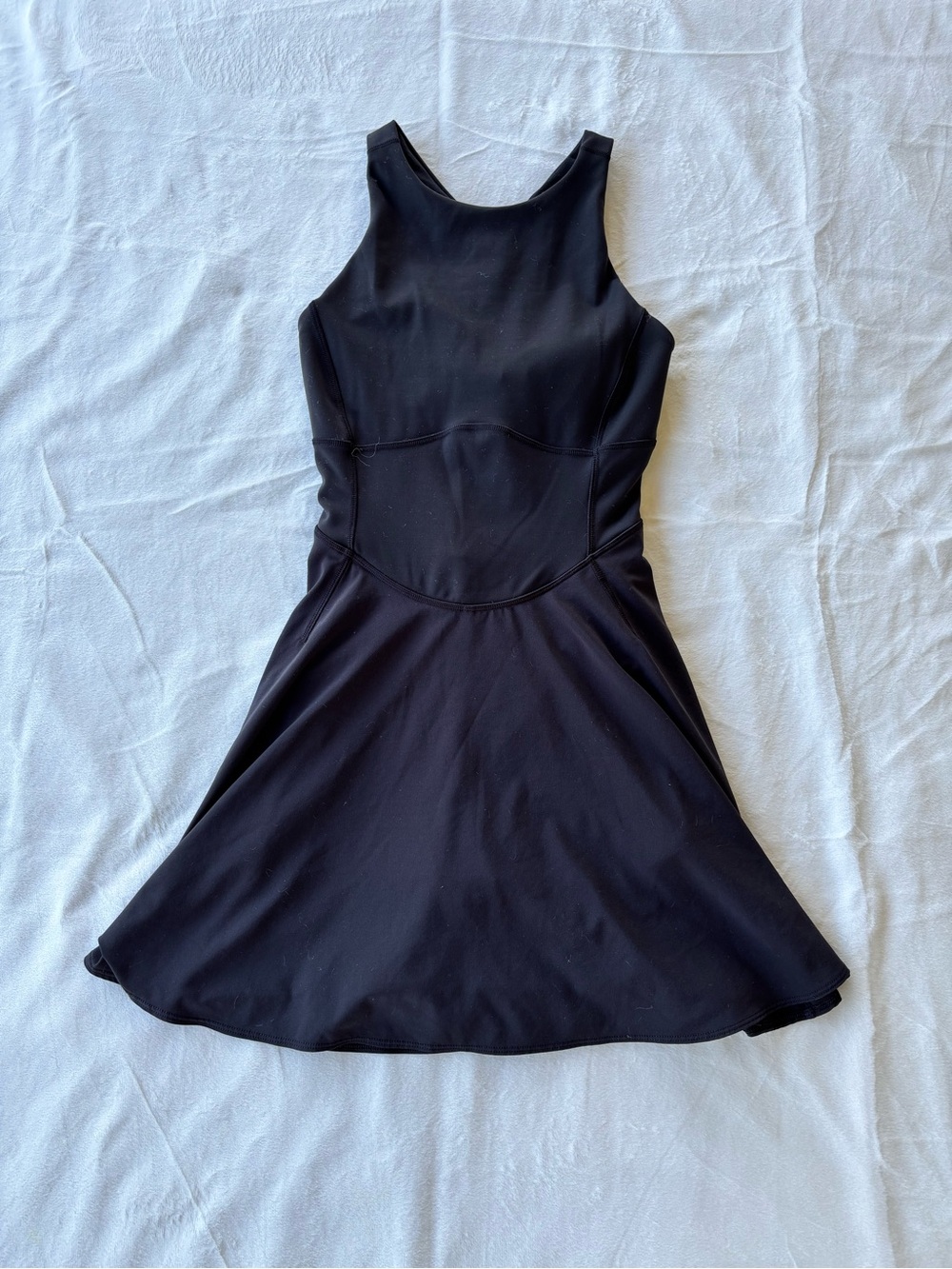 black lululemon Court Crush Dress Size 2 - Picture 1 of 5